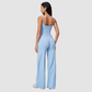Wholesale Women's Brushed Sports vest+Loose sweatpants 2-piece set