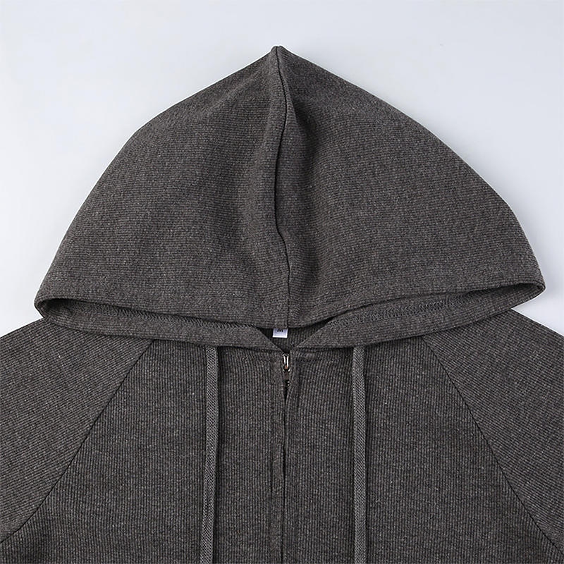 Wholesale Women's American Style Cropped Zip-up Jacket – Vintage American style cropped Jacket