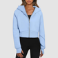 Wholesale Cropped Zip Up Hoodie