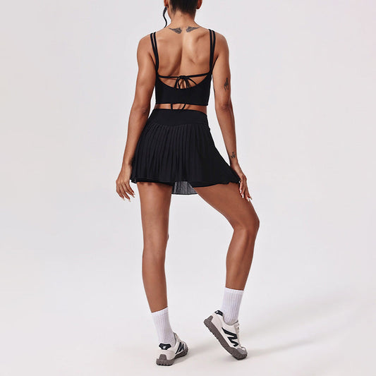 Wholesale Cross Back Crop Top + | Wonderxfans bulk activewear