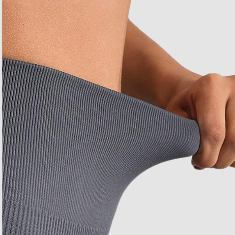 Wholesale striped breathable shaping flared pants