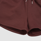 Wholesale Women's Relaxed Fleece-Lined  Zip Up Hoodie & Sweat Shorts Set