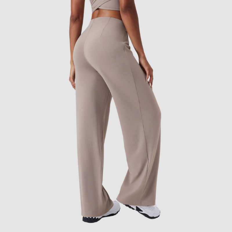 Wholesale High Waisted Straight Leg Yoga Pants