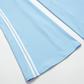 Wholesale Women's Bare-Feel Color-Block Tank Top & High waisted flared pants Set