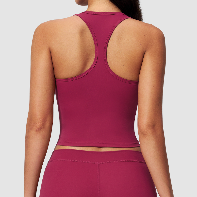 Wholesale Women's I-shape back removable padded tank top