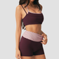 Wholesale Women's Polka Dot Yoga Set – Bra + Fitted Bottoms