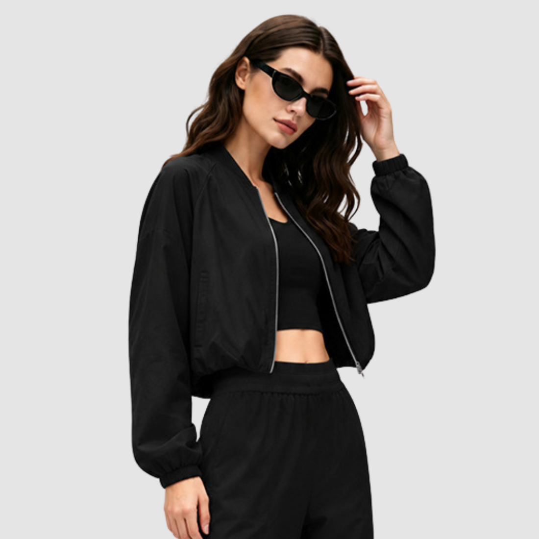 Wholesale Unisex Cropped Quick-Dry Sports Jacket – Nylon Outdoor Training Layer