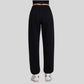 fleece drawstring sports trousers