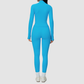 Wholesale Women's Stand-Collar Jacket & Jogger Pants Yoga Set