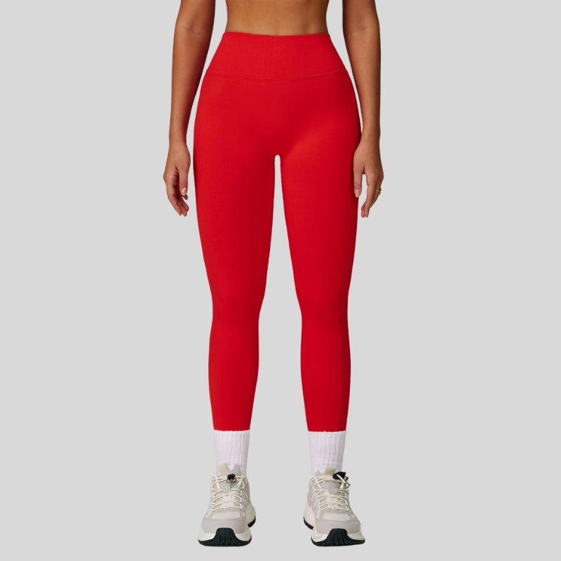 Seamless V-shaped back waist quick-drying legginggs