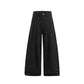 Wide-leg casual pants