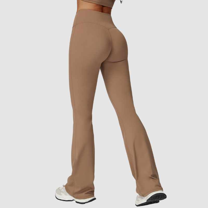 Wholesale High Waisted Flare Yoga Pants
