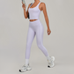 Wholesale Naked-Feel Racerback Tank & High-Waist Leggings Set – Sculpting Yoga 2-Piece