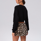 Wholesale Women's Button-Front Cropped Cardigan – Casual Athletic Zip-Up Sweatshirt Jacket