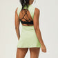 Hollow-Out Back Slit Tennis Dress