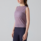 Wholesale Lightweight and Breathable Pilates Yoga Cover-up Sleeveless Sports Tank Top