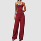 Wholesale Women’s Halter Tank & Wide-Leg Yoga Pants Set