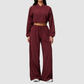 Wholesale Women's UPF50+ Sun-Protection Cropped Jacket & Jogger Pants Set – Quick-Dry 2-Piece Outdoor Set