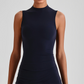 Wholesale Women's Naked Feel Yoga Tank Top – Breathable High-Stretch Sleeveless 4165