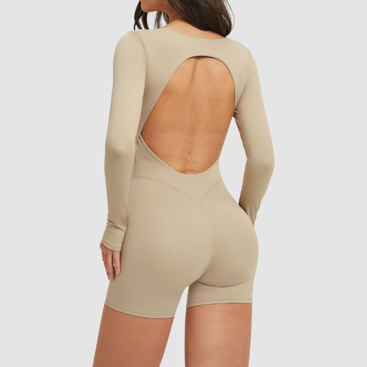 Wholesale halter-neck backless jumpsuits | Wonderxfans bulk activewear