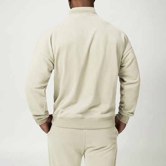 Wholesale Men's zipper sports casual sweatshirt | Wonderxfans bulk activewear