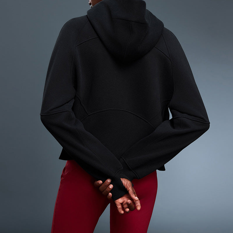 Fleece-Lined Hooded Sweatshirt
