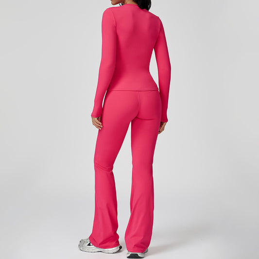 Wholesale round neck long sleeve top | Wonderxfans bulk activewear