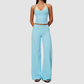 Wholesale Women’s Halter Tank & Wide-Leg Yoga Pants Set