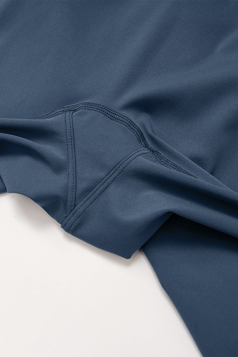 Sports vest with U-shaped+High waisted sports flared pants 2-piece set