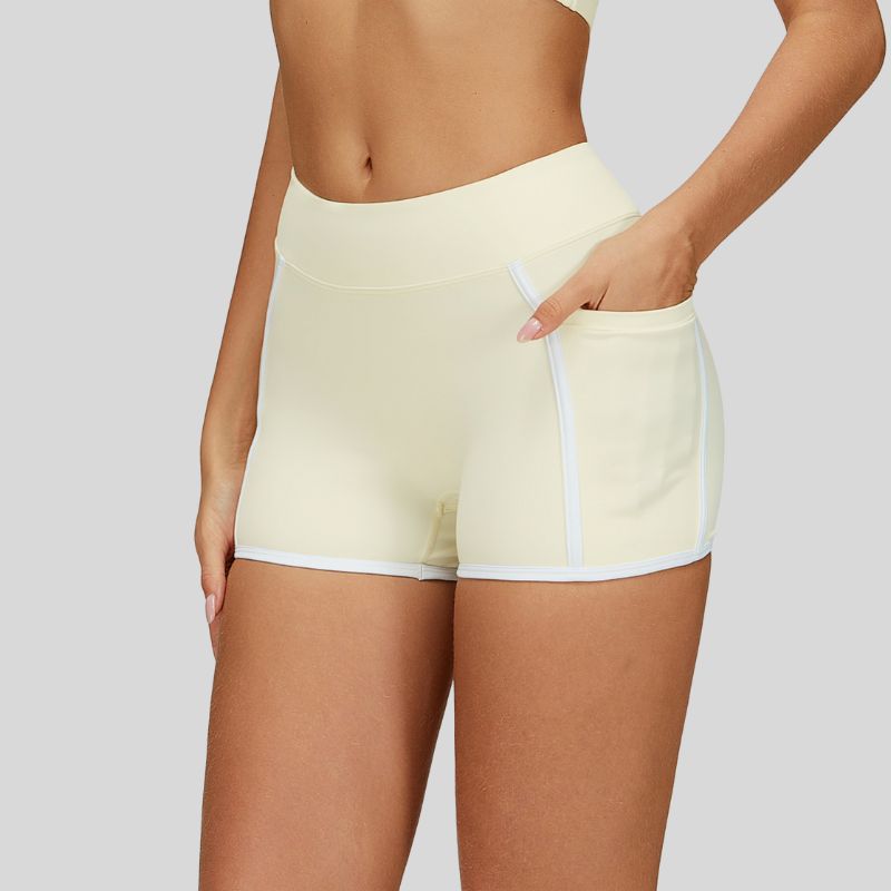 Contrasting Yoga Fitness Shorts