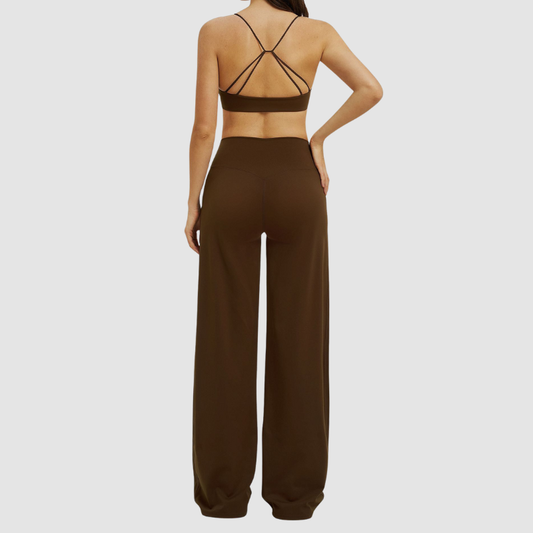 Wholesale spaghetti strap bra + straight | Wonderxfans bulk activewear