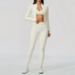 Wholesale Women's Three-Piece Activewear Set – Bra, Jogger Pants & Jacket