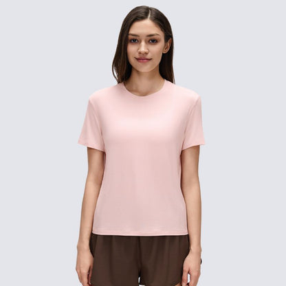 Wholesale yoga short sleeve tee quick | Wonderxfans bulk activewear