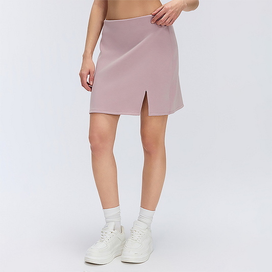 Wholesale High waisted A-line sports half body tennis skirt