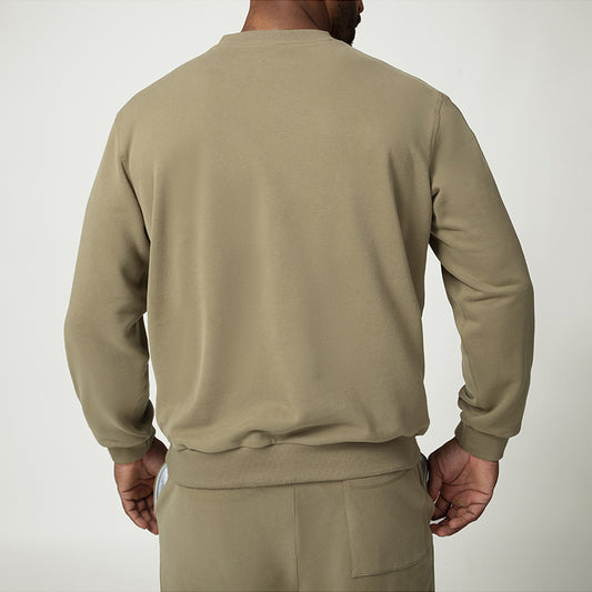 Wholesale Men's Round Neck Long Sleeve | Wonderxfans bulk activewear
