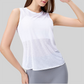 Wholesale Women's Lightweight Open-Back Sports Tank Top with Chest Pad