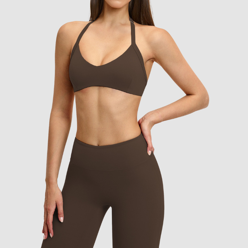 Wholesale Thin Shoulder Running Sports Bra | Wonderxfans bulk activewear