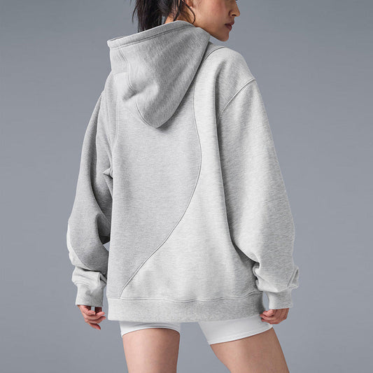 Wholesale Color-Blocked Loose Casual long sleeve | Wonderxfans bulk activewear