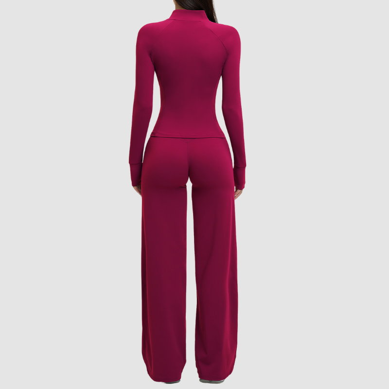 Wholesale Stand collar zipper jacket+vest+high-weighted loose | Wonderxfans bulk activewear