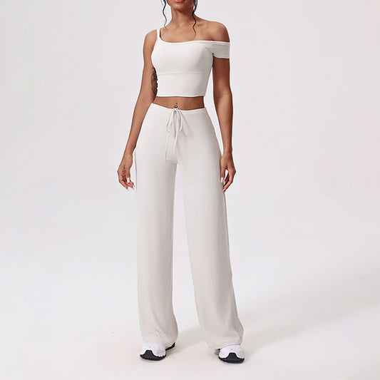 Wholesale Quick-dry Crop Top + High-Waisted | Wonderxfans bulk activewear