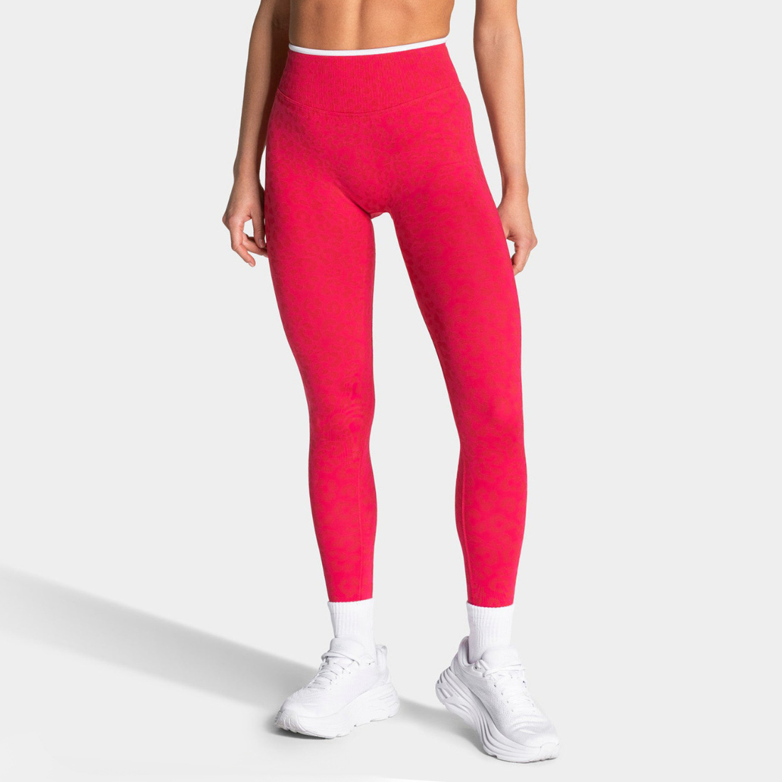 Wholesale Women's Seamless Leopard Print High-Waist Yoga Leggings