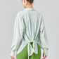 Wholesale UPF50+ Ice-Feel Sun Protection Cardigan – Lightweight Long Sleeve Yoga Cover-Up