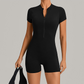 Wholesale Hip-High Halter-Neck Backless Bodysuit