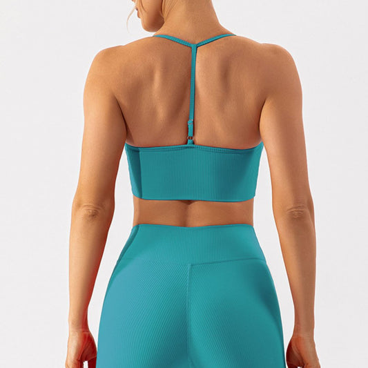 Wholesale Solid color thin suspender sports | Wonderxfans bulk activewear