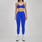 Wholesale Hanging neck bra+tight yoga legging 2-piece set