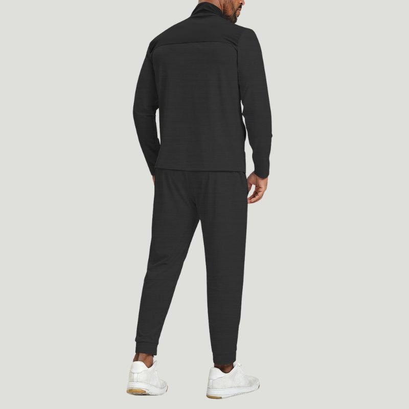 Wholesale mens long sleeve zip jacket