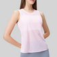 Wholesale Women's Lightweight Open-Back Sports Tank Top with Chest Pad