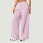 Wholesale Women's UPF50+ Sun Protection Colorblock Wide-Leg Pants – Lightweight Breathable Outdoor Running Sportswear