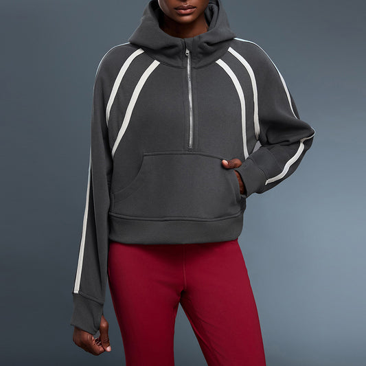 Wholesale Fleece-Lined Hooded Sweatshirt | Wonderxfans bulk activewear