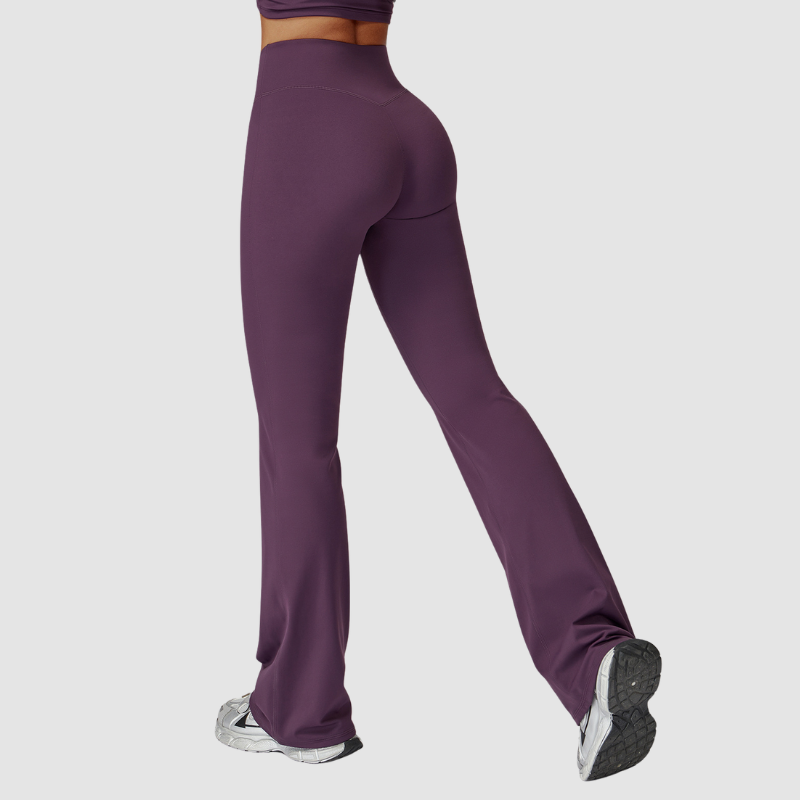 Wholesale High Waisted Flare Yoga Pants
